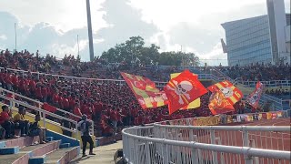 UltraSel action  Sri Pahang 10 Selangor  Liga Super Malaysia 2023  Stadium Darul Makmur  Ultras [upl. by Neo565]