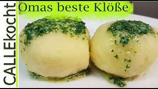 Omas Kartoffelklöße selber machen  Das Rezept  lecker und einfach [upl. by Costanza2]