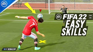 FIFA 22  TOP 10 EASY SKILL MOVES TUTORIALNEW [upl. by Chao]