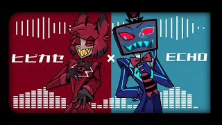 【RadioStatic】AlastorとVoxでヒビカセ×ECHO【Hazbin Hotel】 [upl. by Breana910]