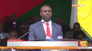 Governor Barchok’s inaugural speech after assuming governorship in Bomet [upl. by Lukin]