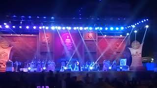 BIHAR Diwas Patna Gandhi Maidan 2018 program dance nation song [upl. by Ayotel936]