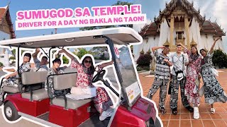 SUMUGOD ANG BAKLA NG TAON SA ANCIENT CITY TEMPLE SA THAILAND DRIVER FOR A DAY ANG BAYUT [upl. by Lezti]