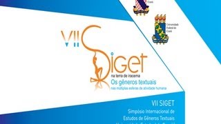 VII SIGET  Simpósio Internacional de Estudos de Gêneros Textuais [upl. by Josefina657]