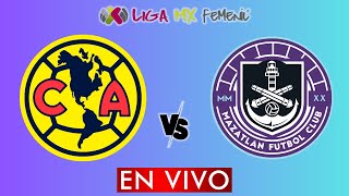 AMERICA VS MAZATLAN EN VIVO  LIGA BBVA MX FEMENIL APERTURA 2024  DONDE VER EN VIVO [upl. by Pepper963]