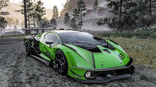 Insane F1 Sound Lamborghini Essenza SCV12  Forza Horizon 5 Gameplay [upl. by Gaal337]