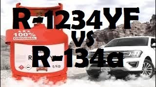 R1234yf vs R134a ¿Se pueden reemplazar y Cuales son sus presiones de funcionamiento y diferencias [upl. by Alohcin362]