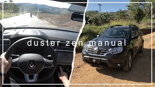 Avaliação do RENAULT DUSTER ZEN 16 FLEX MANUAL 2022  DETALHES e IMPRESSÕES a BORDO [upl. by Anileda]