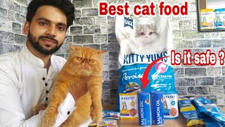 Kitty Yums Persian Cat Food and Drools Salamon Oil Review  Cat food  best cat and kitten food [upl. by Erma]