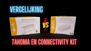 Vergelijking van de Somfy Connectivity kit met de Tahoma Switch [upl. by Rebmat601]