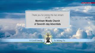 Forsaking All Others  Markham Woods SDA Church [upl. by Ehcor36]