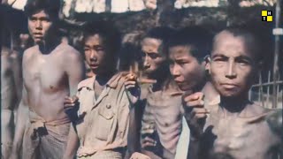 Video Asli 1945 NASIB ROMUSHA JAWA JALUR KERETA API KEMATIAN THAILAND MYANMAR  Penjajahan Jepang [upl. by Enelcaj]