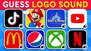 Guess The Logo Sound Challenge 🤔 McDonald’s TikTok Netflix KFC Pepsi  Logo Quiz 2024 [upl. by Tergram]