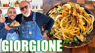 PASTA E CARCIOFI CON GIORGIONE 🍝 [upl. by Romain]