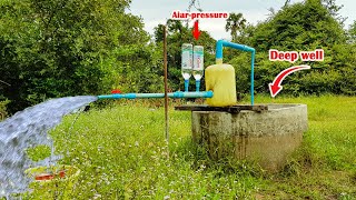 Free electricity  He use water tank for free energy water pump freeenergy diy [upl. by Astri545]