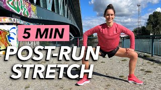 5 Min PostRun Stretch [upl. by Reneta]