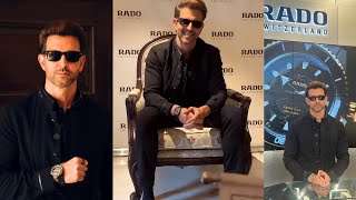 Hrithik Roshan Latest Interview  Rado Store Launch  Jaipur  Fighter  Greek God of Bollywood [upl. by Drahsar]