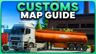 ULTIMATE CUSTOMS BEGINNER MAP GUIDE  Escape from Tarkov [upl. by Sinaj415]