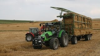 Fliegl Ballenwagen DPW im AGRARTECHNIKMaschinentest [upl. by Portland]