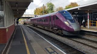 EMT Class 810  810001 Passing Elstree and Borehamwood Station on 101024 [upl. by Tegirb]