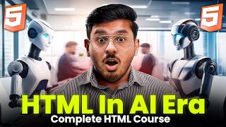 HTML Tutorial for Beginners in Hindi  Complete HTML Course with AI  Notes  5 Project Bundle 🔥 [upl. by Voss]