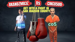 BKANDZMB3Z GETS INTO A FIGHT WITH RIVAL GANG MEMBER CINCO500 FROM NORTH STOCKTON TOWNHOMES [upl. by Ahselrak]