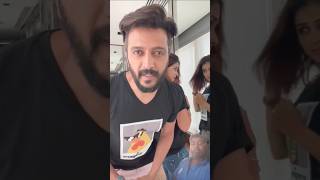 Riteish Deshmukhs Sarcasm 😂  Genelia Deshmukh  Shorts [upl. by Cristy]