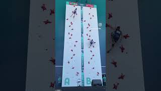 Speed Climbing olympic record climbing speed speedclimbing sports bouldering tırmanış [upl. by Anahahs]