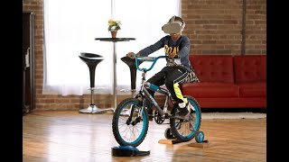 Convert your bicycle into a VR stationary bike with Blync [upl. by Mountfort456]