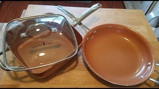 Red Copper amp Copper Chef Pan Review Update  9 Months Later [upl. by Questa683]