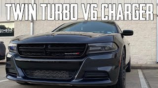 WORLDS FIRST TWIN TUBRO V6 DODGE CHARGER SXT [upl. by April]