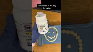 Medication of the day💊 happy saturday sertraline ssri medicine prescription zoloft pharmacy [upl. by Enaamuj]