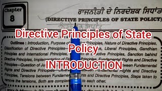 Directive Principles of State Policy  Introduction  Political Science [upl. by Larual]