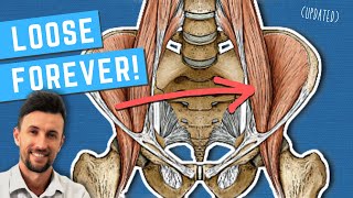 How to Permanently Loosen a Tight Psoas Updated [upl. by Eilsew]