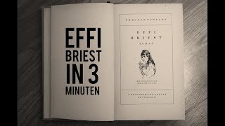 Effi Briest Die Handlung kurz und knapp  Theodor Fontane [upl. by Buddie]