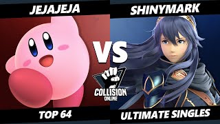 Collision Online Top 64  JeJaJeJa Kirby Vs ShinyMark Lucina Pikachu SSBU Smash Ultimate [upl. by Naelcm]