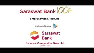 Open Smart Savings Account with Saraswat Bank 100 [upl. by Kam329]