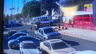 Video Accident 42nd amp Vermont Ave [upl. by Engel]