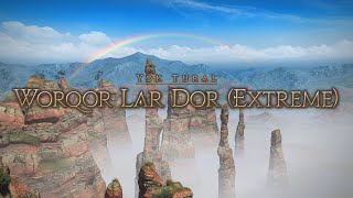 FFXIV Dawntrail  Worqor Lar Dor Extreme Clear  WAR POV  The Skyruin [upl. by Anaejer]