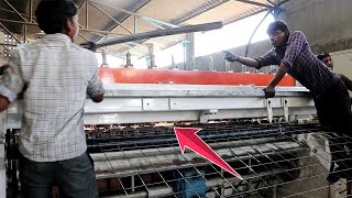 This is How Welded Wire Mesh are Manufactured  Wire Mesh Manufacturing Factory [upl. by Aicemed]