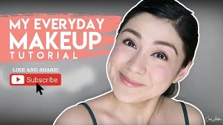 Vlog 2 My Everyday Makeup Tutorial  Carla Abellana [upl. by Ainirtak]