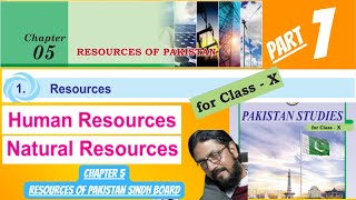 resources of Pakistan  10 class pst chapter 5  sindh board pakistanstudies [upl. by Leinahtam305]