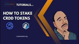 How to Stake your CRDD for Voting  CryptoSI DAO Tutorial [upl. by Kanya530]