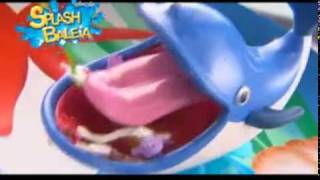 Pirlimpimpim Brinquedos  Splash Baleia  Long Jumpflv [upl. by Ellehcen]