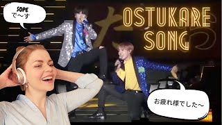 I cannot believe this song exists BTS 방탄소년단 Otsukare Song by SOPE Reaction [upl. by Nashoma]