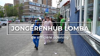 TV IJsselmonde  Opening JongerenHub Lomba ondertiteld [upl. by Noelc857]