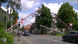 Bahnübergang Gronau Westfalen  German Railroad crossing  Duitse Spoorwegovergang [upl. by Clorinde]