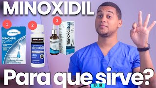 MINOXIDIL PARA QUE SIRVE  3 COSAS [upl. by Enovaj]