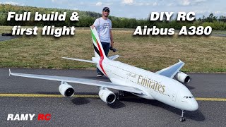 I spent a year building a giant RC Airbus A380 [upl. by Aicatsana]