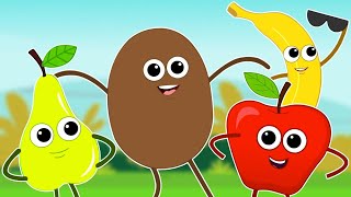 Fruits Song Learning Videos and Nursery Rhymes for Children [upl. by Hubing]